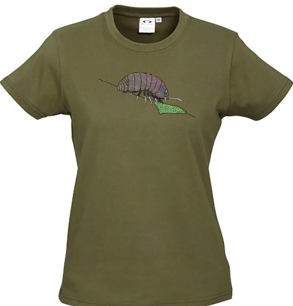 Slater Womens T Shirt - Khaki