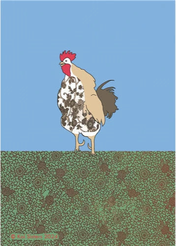 Koi Sisters - Rooster - A1 print
