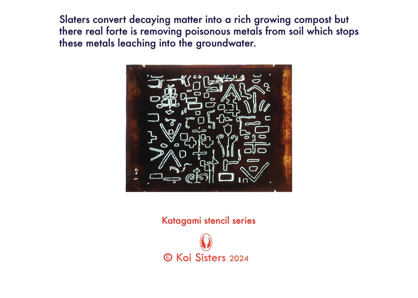 Koi Sisters Card - Slater