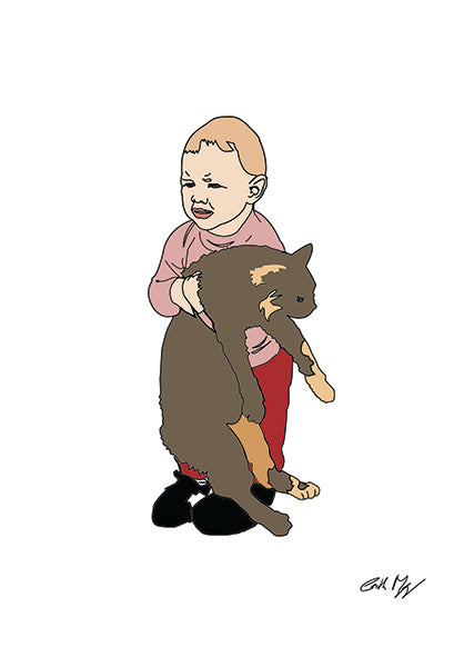Koi Sisters Card - James & Cat
