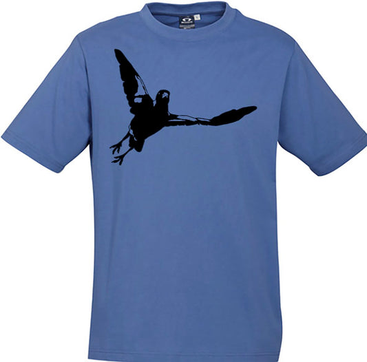 Magpie Wings 1 Men's Unisex T Shirt - Denim