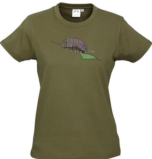 Slater Womens T Shirt - Khaki